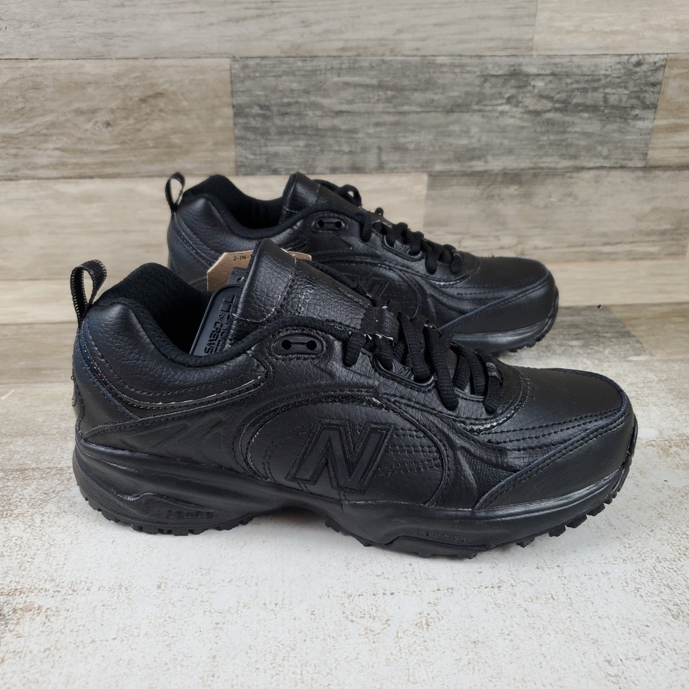 New Balance 623 v2 Womens Shoes Sz 7.5 B Black Comfort Lace Up Slip Resistant
